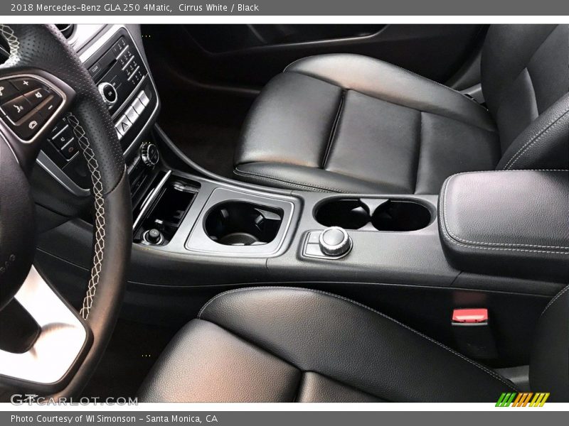 Cirrus White / Black 2018 Mercedes-Benz GLA 250 4Matic