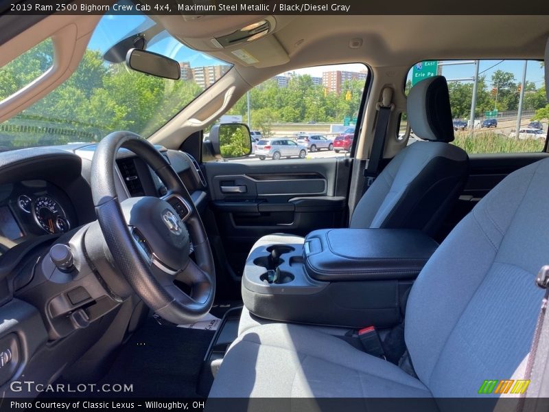 Maximum Steel Metallic / Black/Diesel Gray 2019 Ram 2500 Bighorn Crew Cab 4x4
