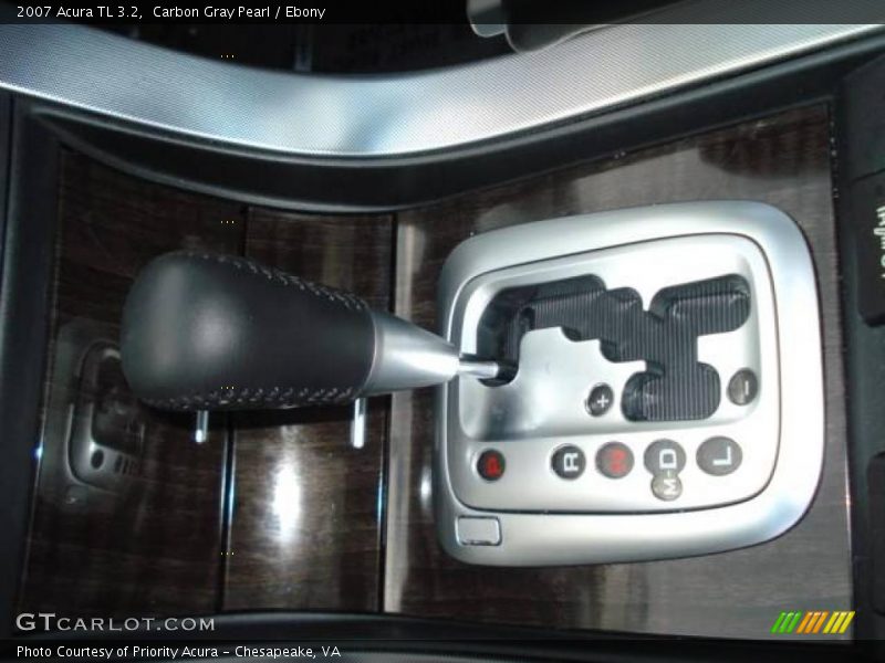 Carbon Gray Pearl / Ebony 2007 Acura TL 3.2