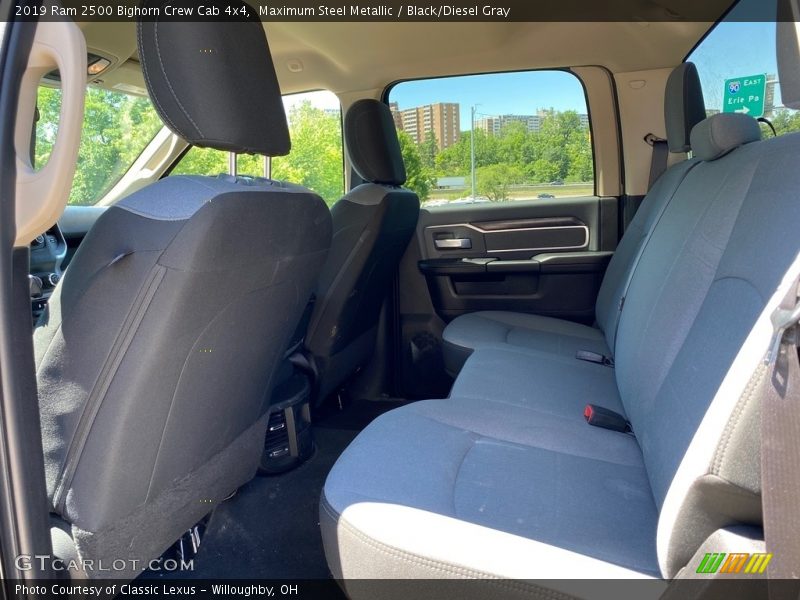 Maximum Steel Metallic / Black/Diesel Gray 2019 Ram 2500 Bighorn Crew Cab 4x4