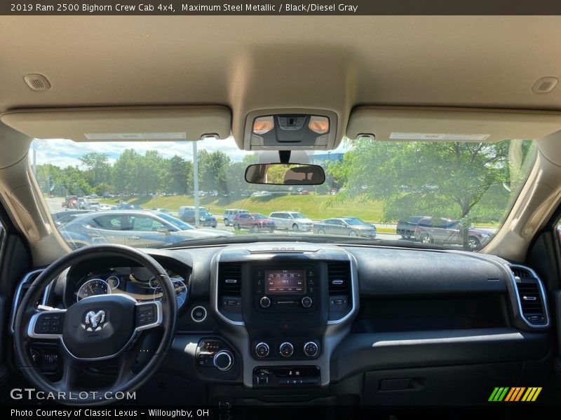 Maximum Steel Metallic / Black/Diesel Gray 2019 Ram 2500 Bighorn Crew Cab 4x4
