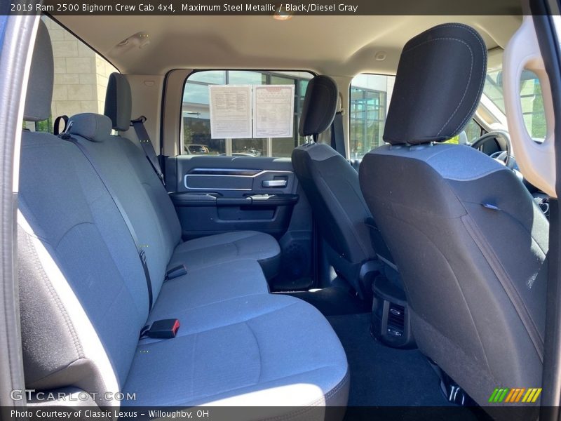 Maximum Steel Metallic / Black/Diesel Gray 2019 Ram 2500 Bighorn Crew Cab 4x4