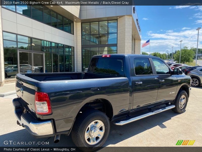 Maximum Steel Metallic / Black/Diesel Gray 2019 Ram 2500 Bighorn Crew Cab 4x4