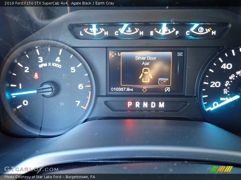 Agate Black / Earth Gray 2019 Ford F150 STX SuperCab 4x4