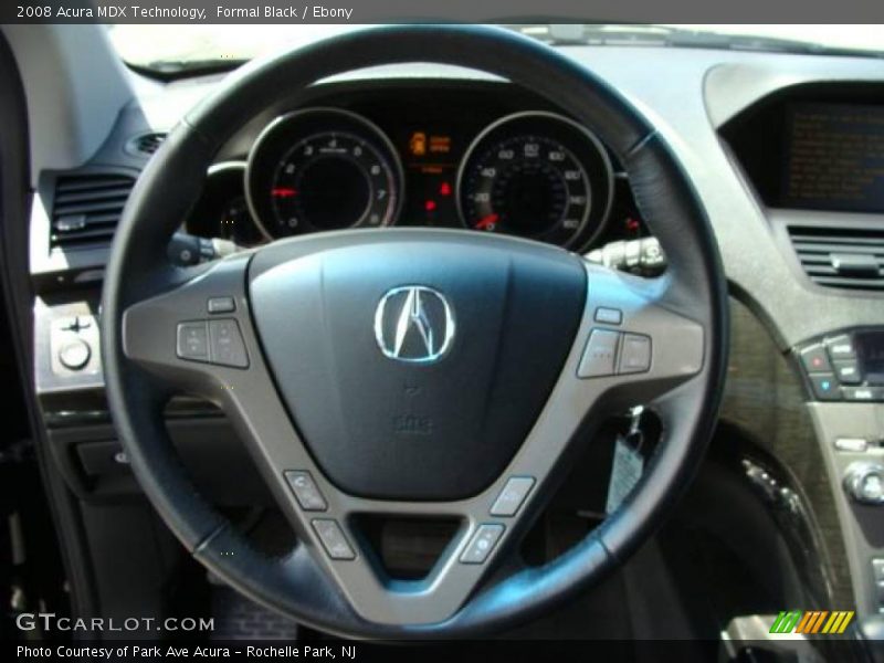 Formal Black / Ebony 2008 Acura MDX Technology