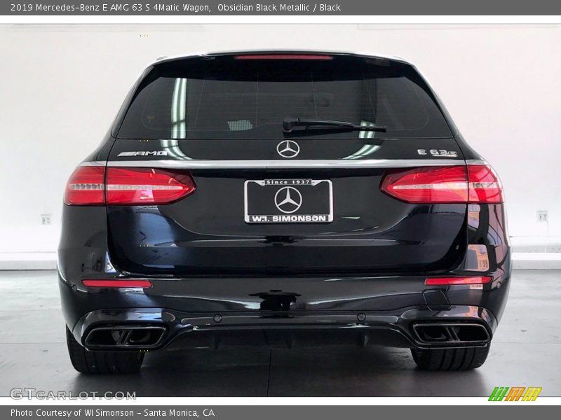 Obsidian Black Metallic / Black 2019 Mercedes-Benz E AMG 63 S 4Matic Wagon