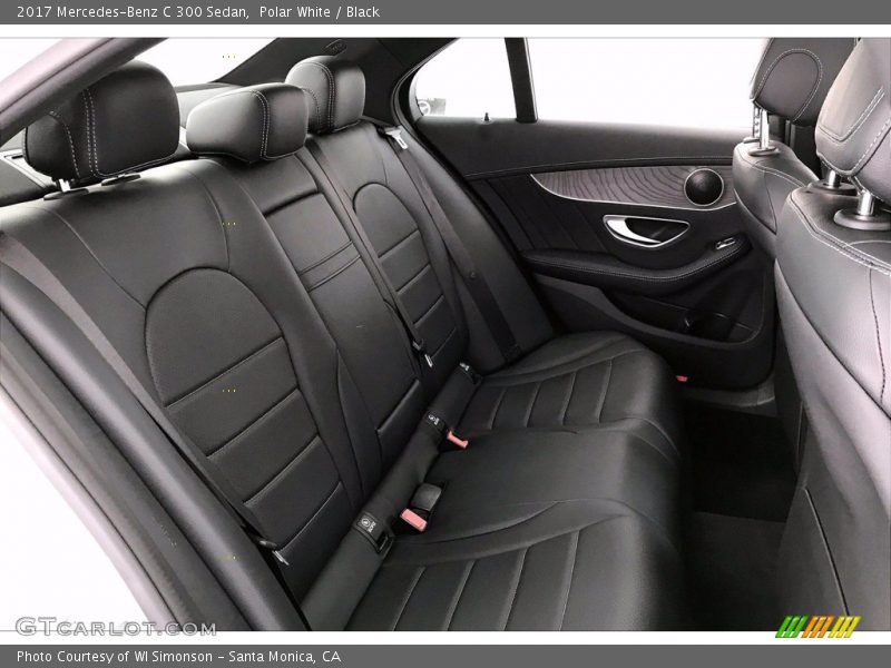 Polar White / Black 2017 Mercedes-Benz C 300 Sedan