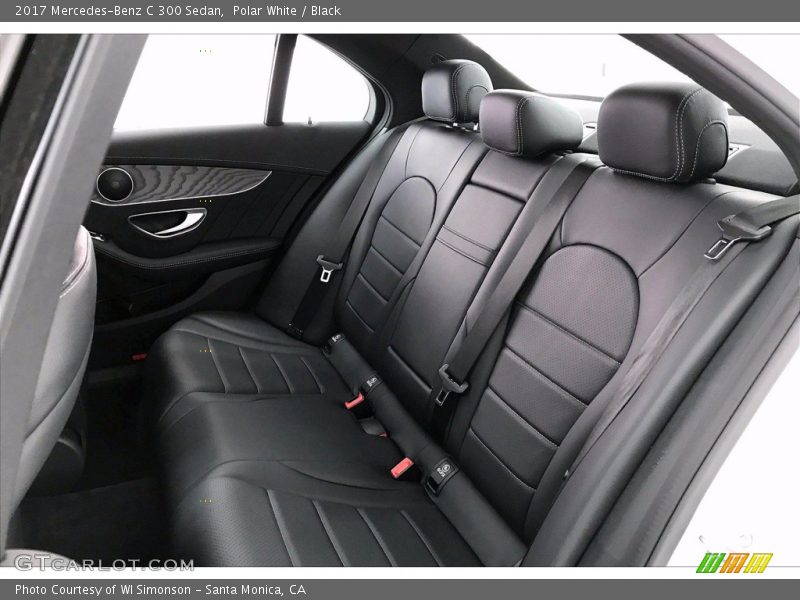 Polar White / Black 2017 Mercedes-Benz C 300 Sedan