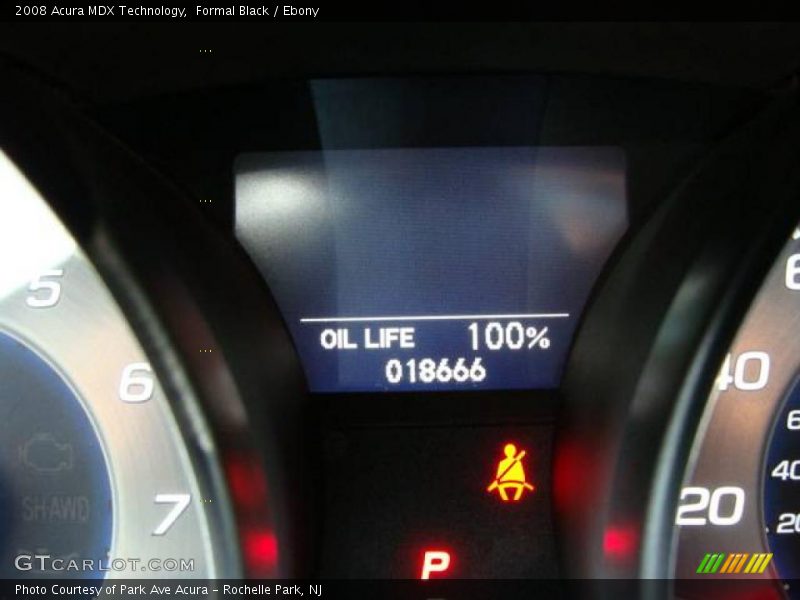 Formal Black / Ebony 2008 Acura MDX Technology