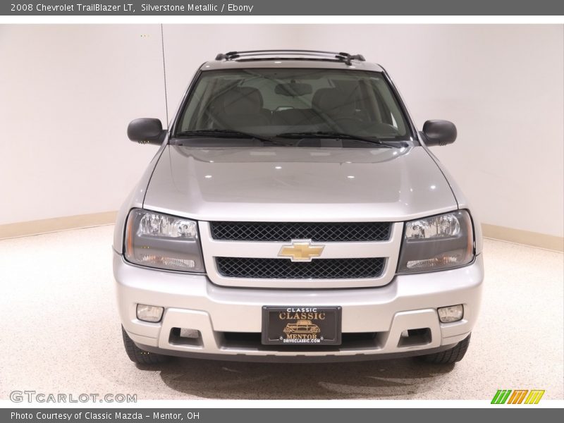 Silverstone Metallic / Ebony 2008 Chevrolet TrailBlazer LT