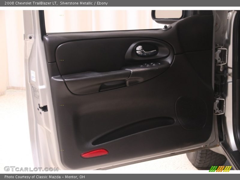 Silverstone Metallic / Ebony 2008 Chevrolet TrailBlazer LT