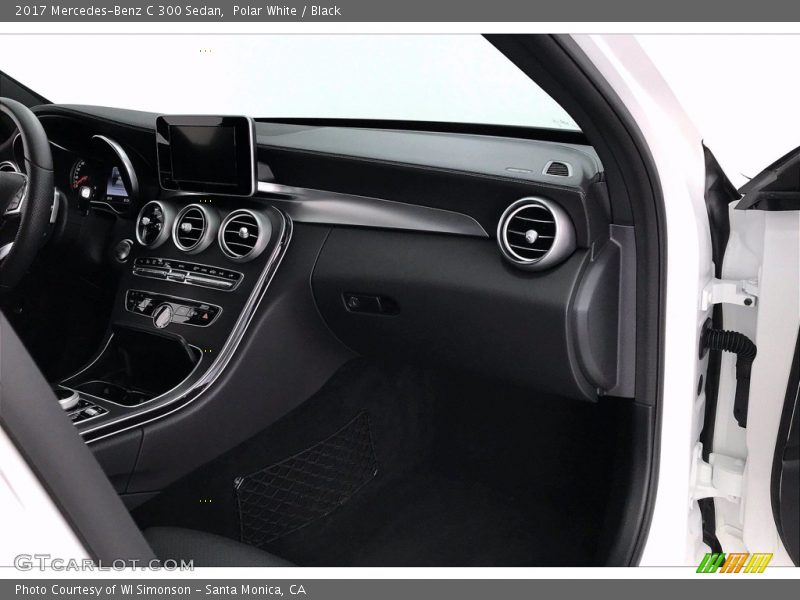 Polar White / Black 2017 Mercedes-Benz C 300 Sedan