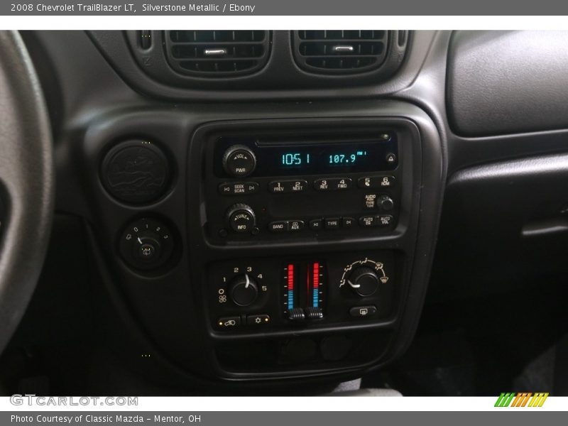 Silverstone Metallic / Ebony 2008 Chevrolet TrailBlazer LT