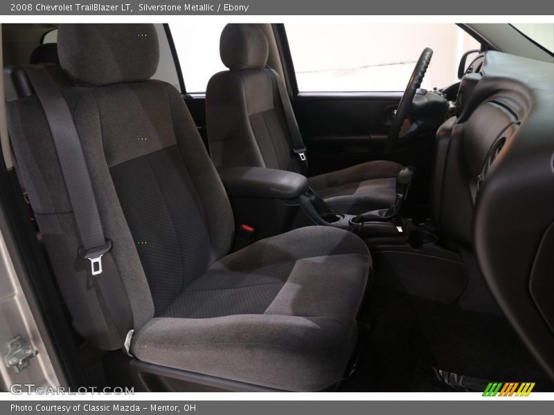 Silverstone Metallic / Ebony 2008 Chevrolet TrailBlazer LT