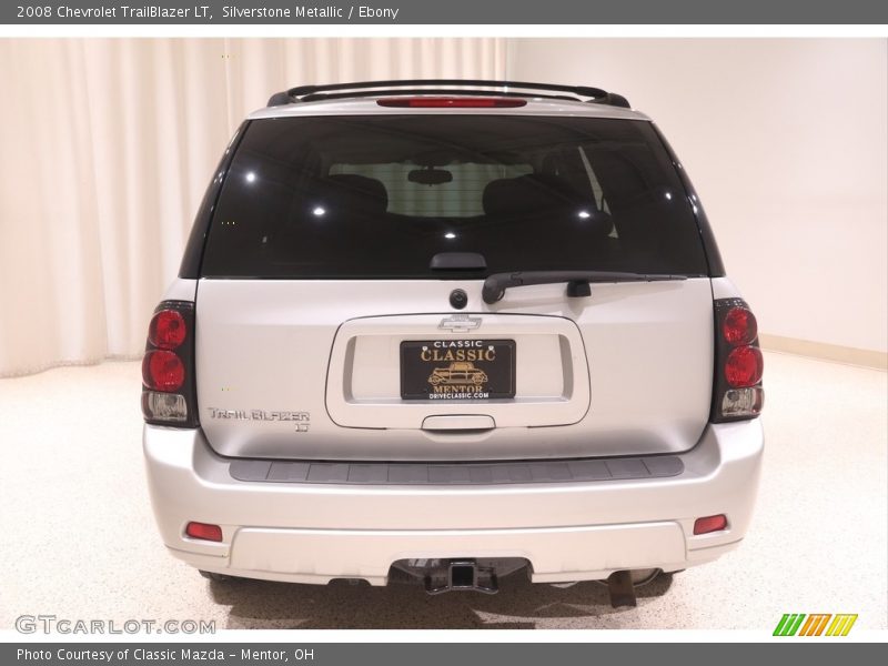Silverstone Metallic / Ebony 2008 Chevrolet TrailBlazer LT