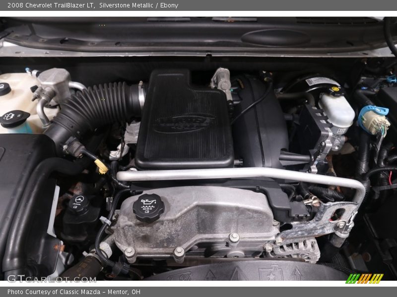 Silverstone Metallic / Ebony 2008 Chevrolet TrailBlazer LT