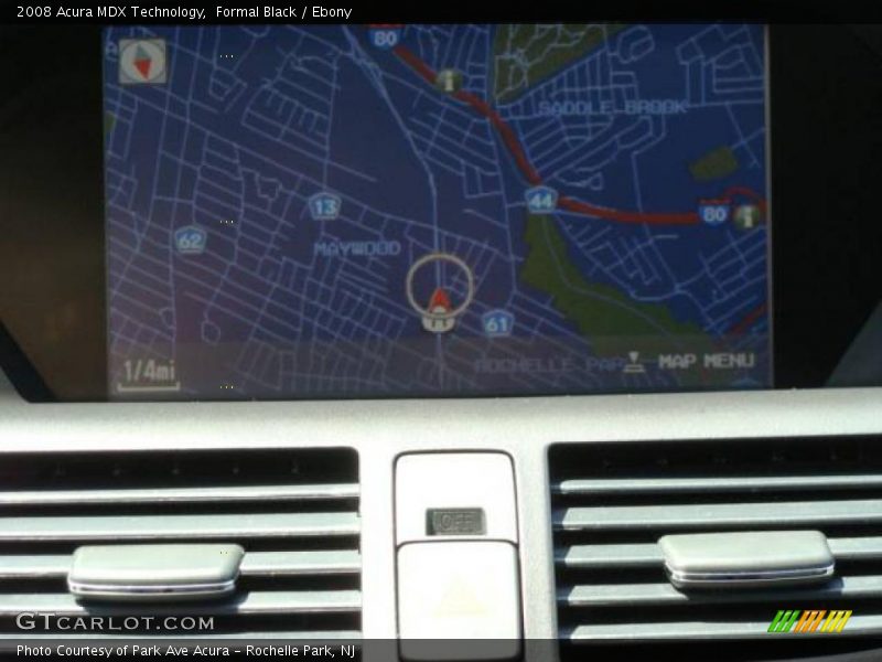 Formal Black / Ebony 2008 Acura MDX Technology