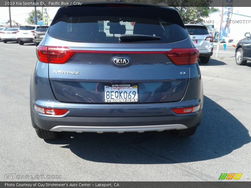 Pacific Blue / Gray 2019 Kia Sportage EX