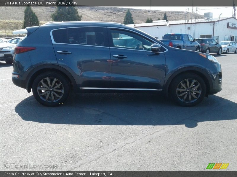 Pacific Blue / Gray 2019 Kia Sportage EX