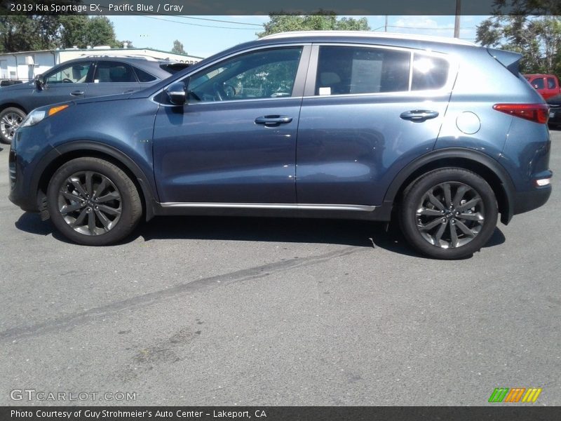 Pacific Blue / Gray 2019 Kia Sportage EX