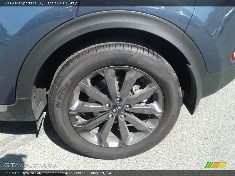 Pacific Blue / Gray 2019 Kia Sportage EX
