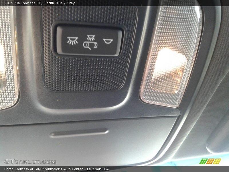 Pacific Blue / Gray 2019 Kia Sportage EX
