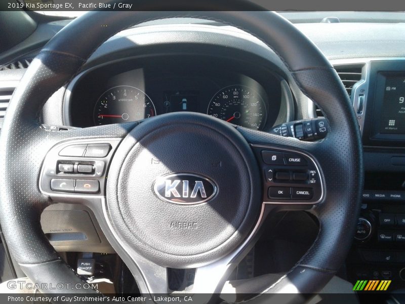 Pacific Blue / Gray 2019 Kia Sportage EX