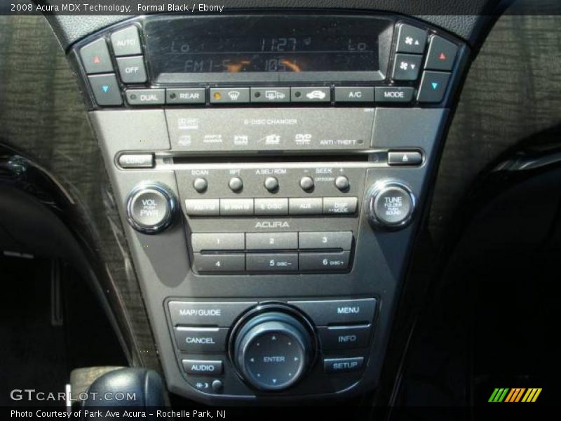 Formal Black / Ebony 2008 Acura MDX Technology