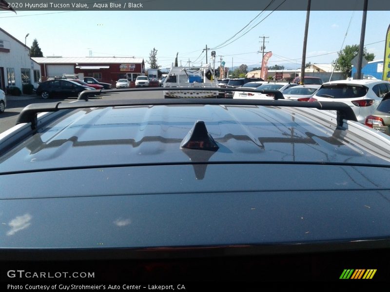 Aqua Blue / Black 2020 Hyundai Tucson Value