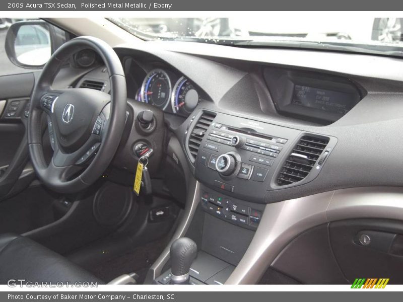 Polished Metal Metallic / Ebony 2009 Acura TSX Sedan