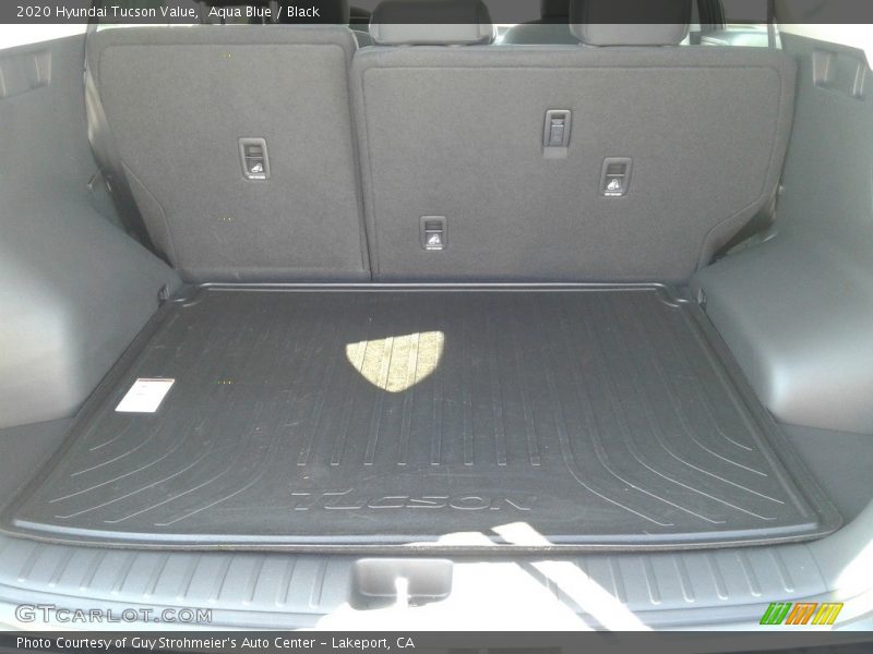Aqua Blue / Black 2020 Hyundai Tucson Value