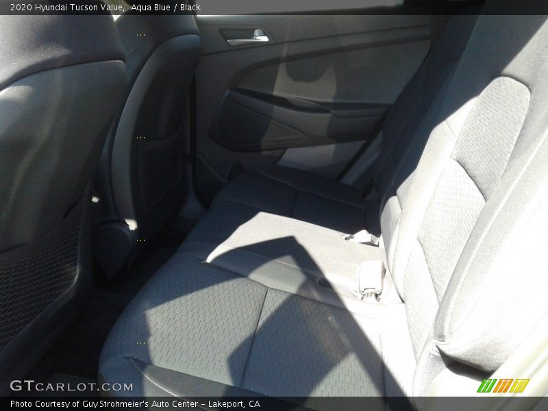 Aqua Blue / Black 2020 Hyundai Tucson Value