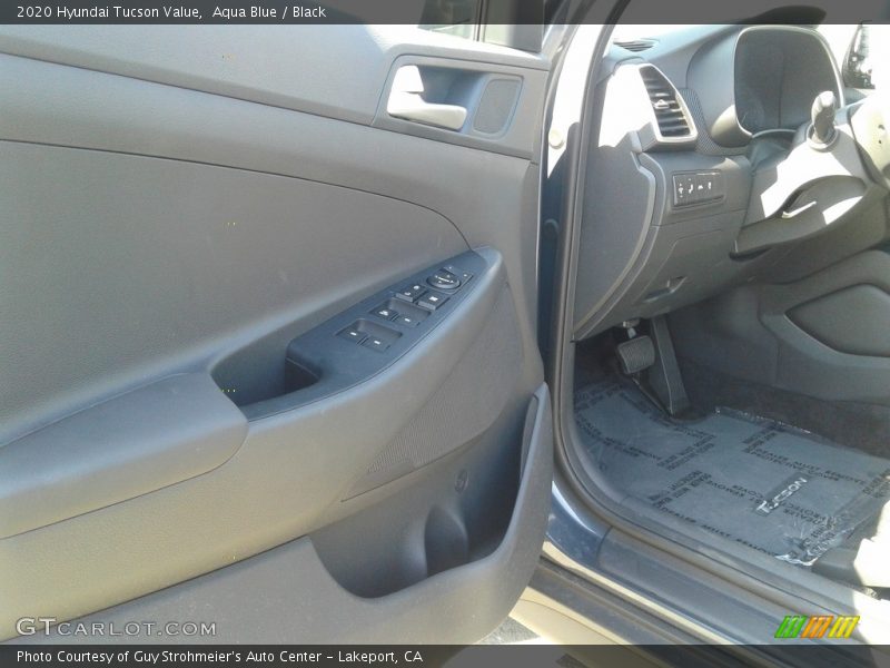 Aqua Blue / Black 2020 Hyundai Tucson Value