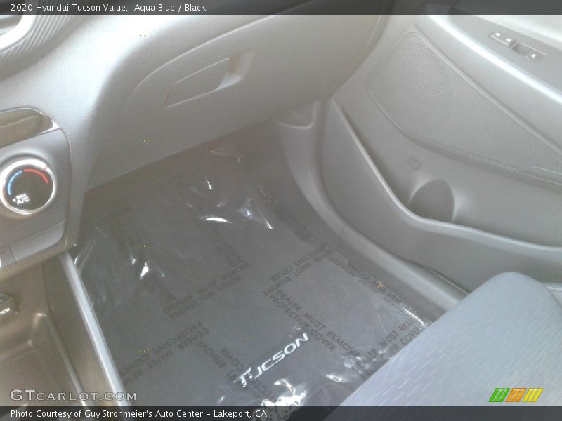 Aqua Blue / Black 2020 Hyundai Tucson Value