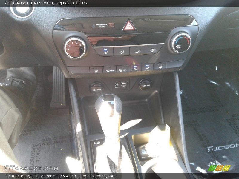 Aqua Blue / Black 2020 Hyundai Tucson Value