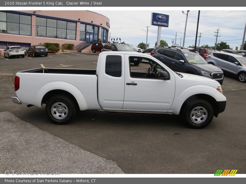  2016 Frontier S King Cab Glacier White