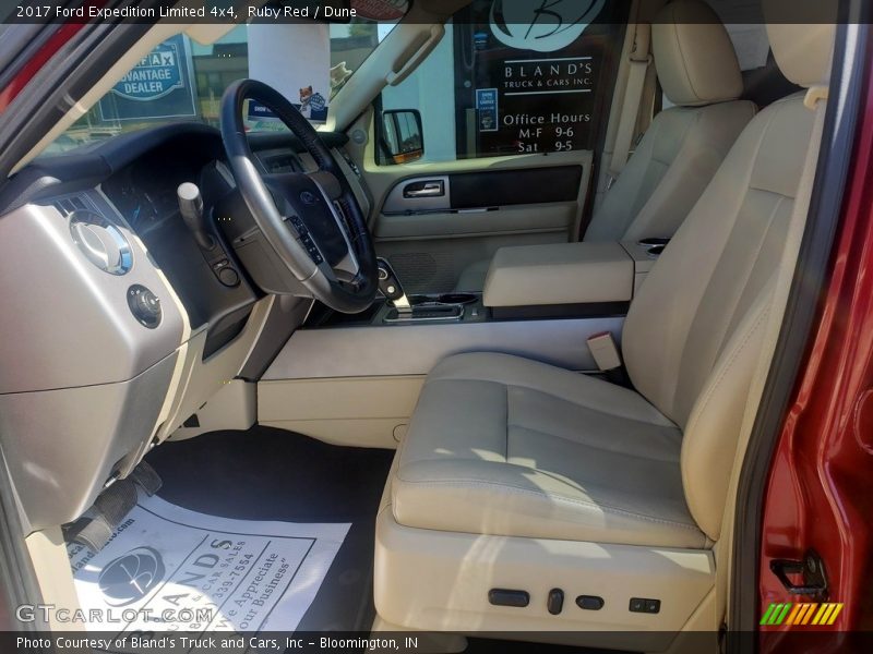 Ruby Red / Dune 2017 Ford Expedition Limited 4x4