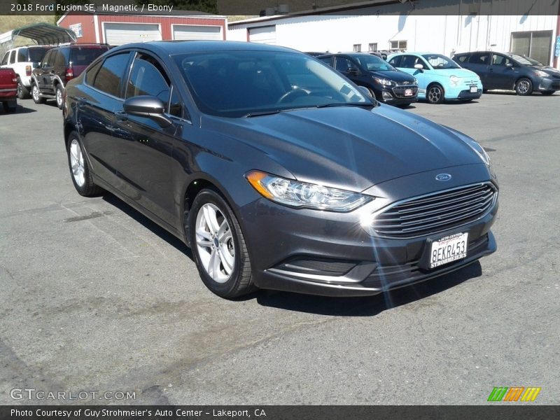Magnetic / Ebony 2018 Ford Fusion SE