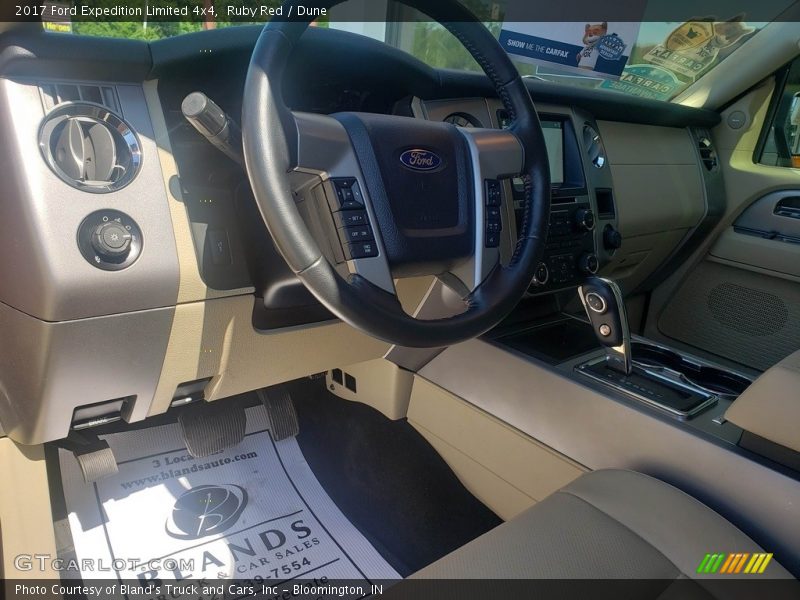 Ruby Red / Dune 2017 Ford Expedition Limited 4x4