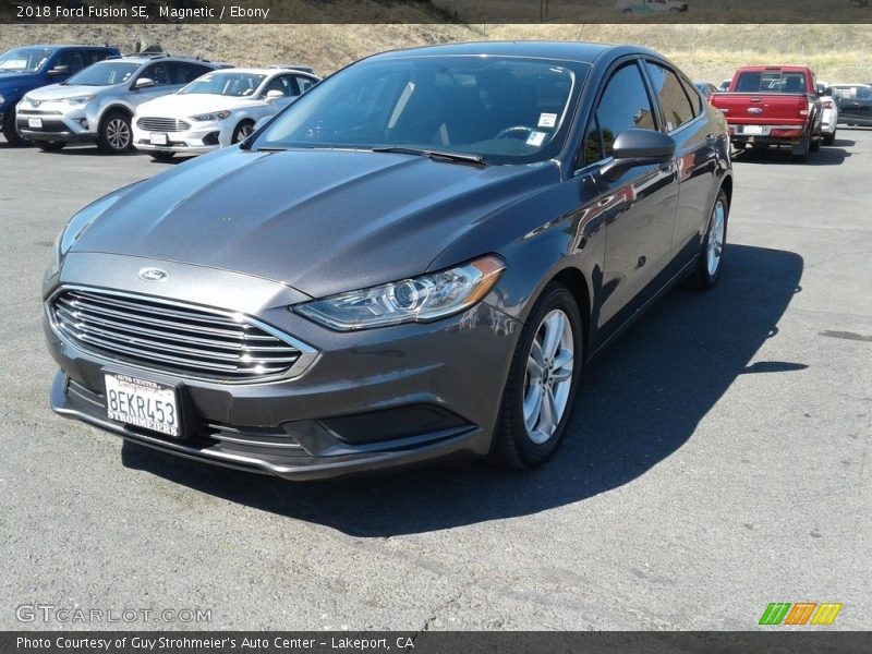 Magnetic / Ebony 2018 Ford Fusion SE