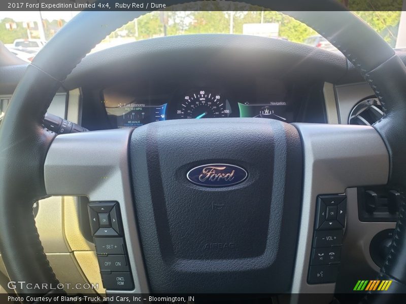 Ruby Red / Dune 2017 Ford Expedition Limited 4x4