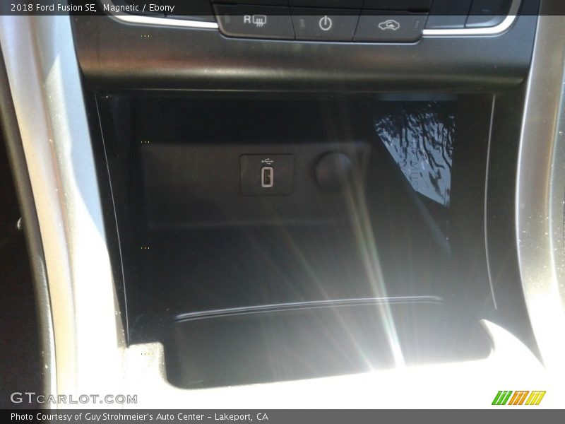 Magnetic / Ebony 2018 Ford Fusion SE