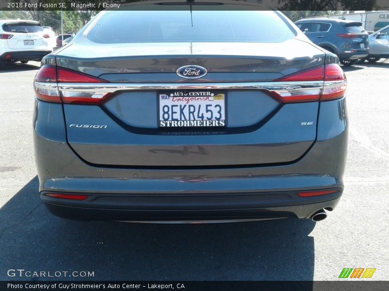 Magnetic / Ebony 2018 Ford Fusion SE