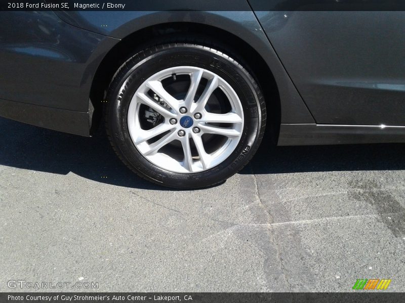 Magnetic / Ebony 2018 Ford Fusion SE