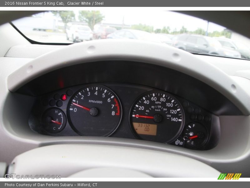 Glacier White / Steel 2016 Nissan Frontier S King Cab
