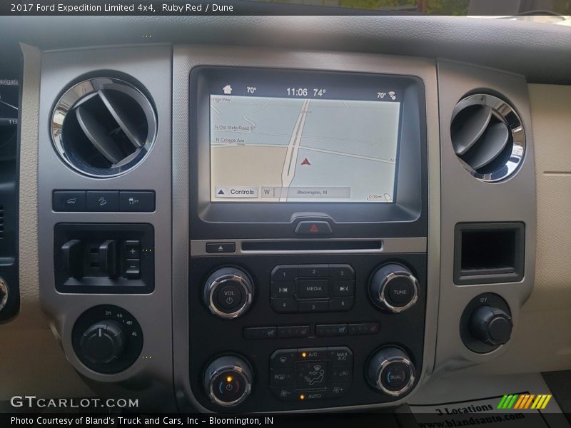 Ruby Red / Dune 2017 Ford Expedition Limited 4x4