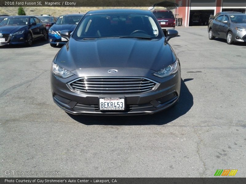 Magnetic / Ebony 2018 Ford Fusion SE