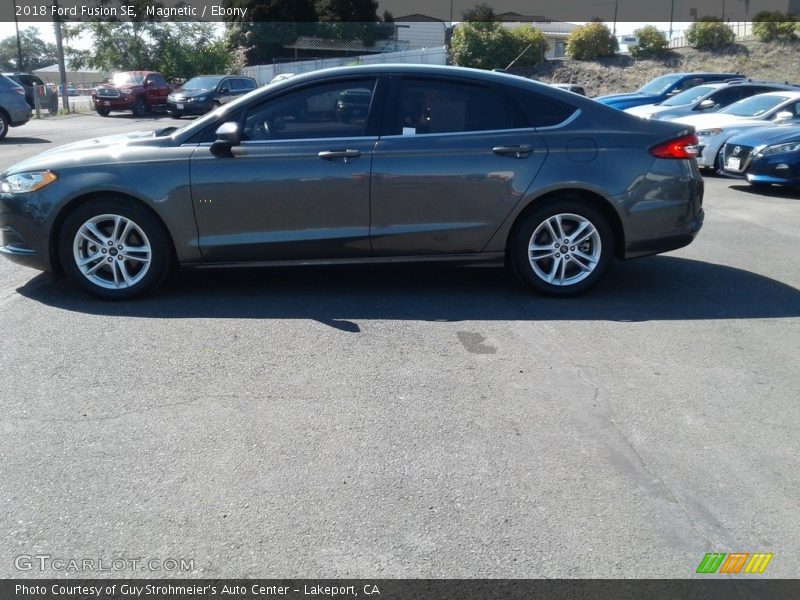 Magnetic / Ebony 2018 Ford Fusion SE