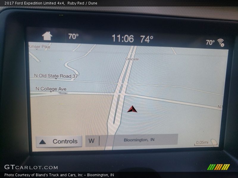 Ruby Red / Dune 2017 Ford Expedition Limited 4x4