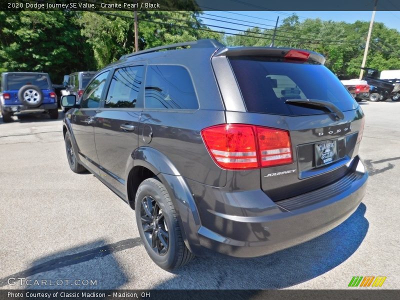 Granite Pearl / Black 2020 Dodge Journey SE Value